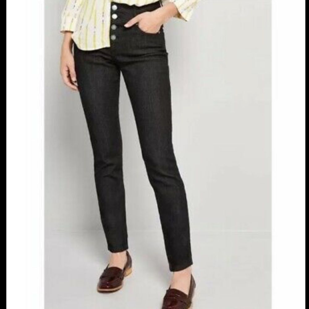 ModCloth Karaoke Seamstress Denim Jeans Pants